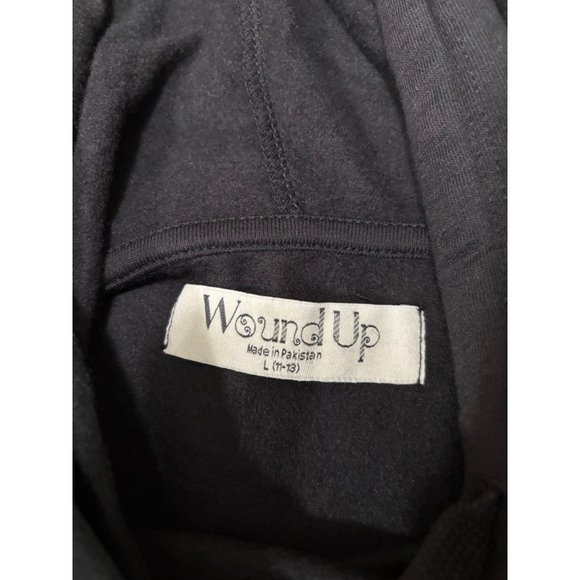 Wound Up “Horror Movies & Chill” Black Pullover Hoodie - Picture 3 of 3